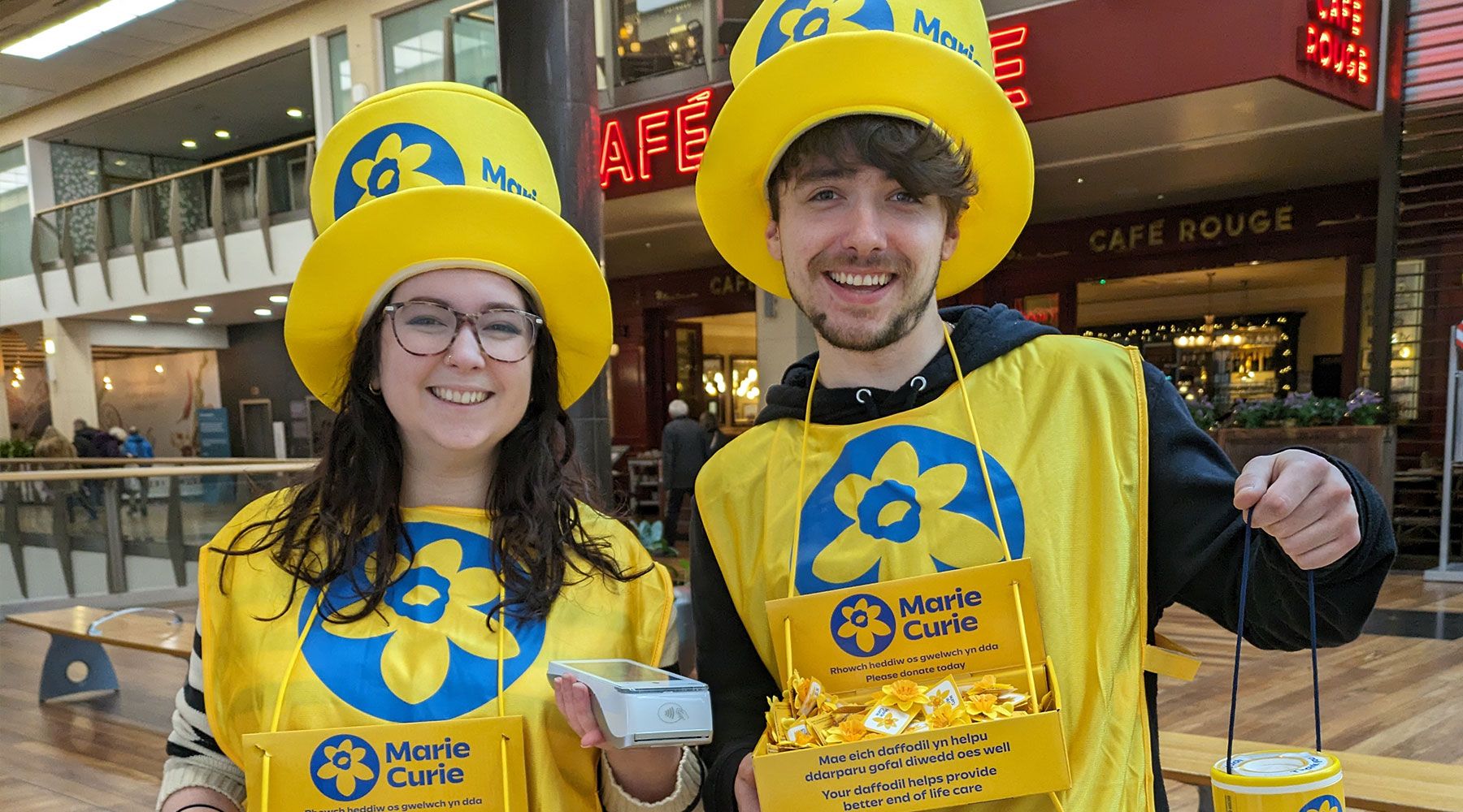 “Collecting for Marie Curie would make my grandad proud”