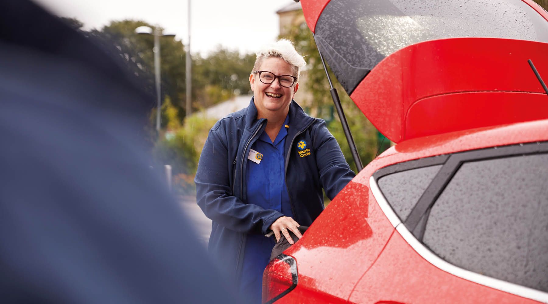 “People see the Marie Curie daffodil and they have faith in us”