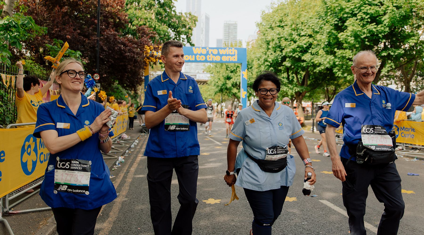 TCS London Marathon review: To The End Team look back