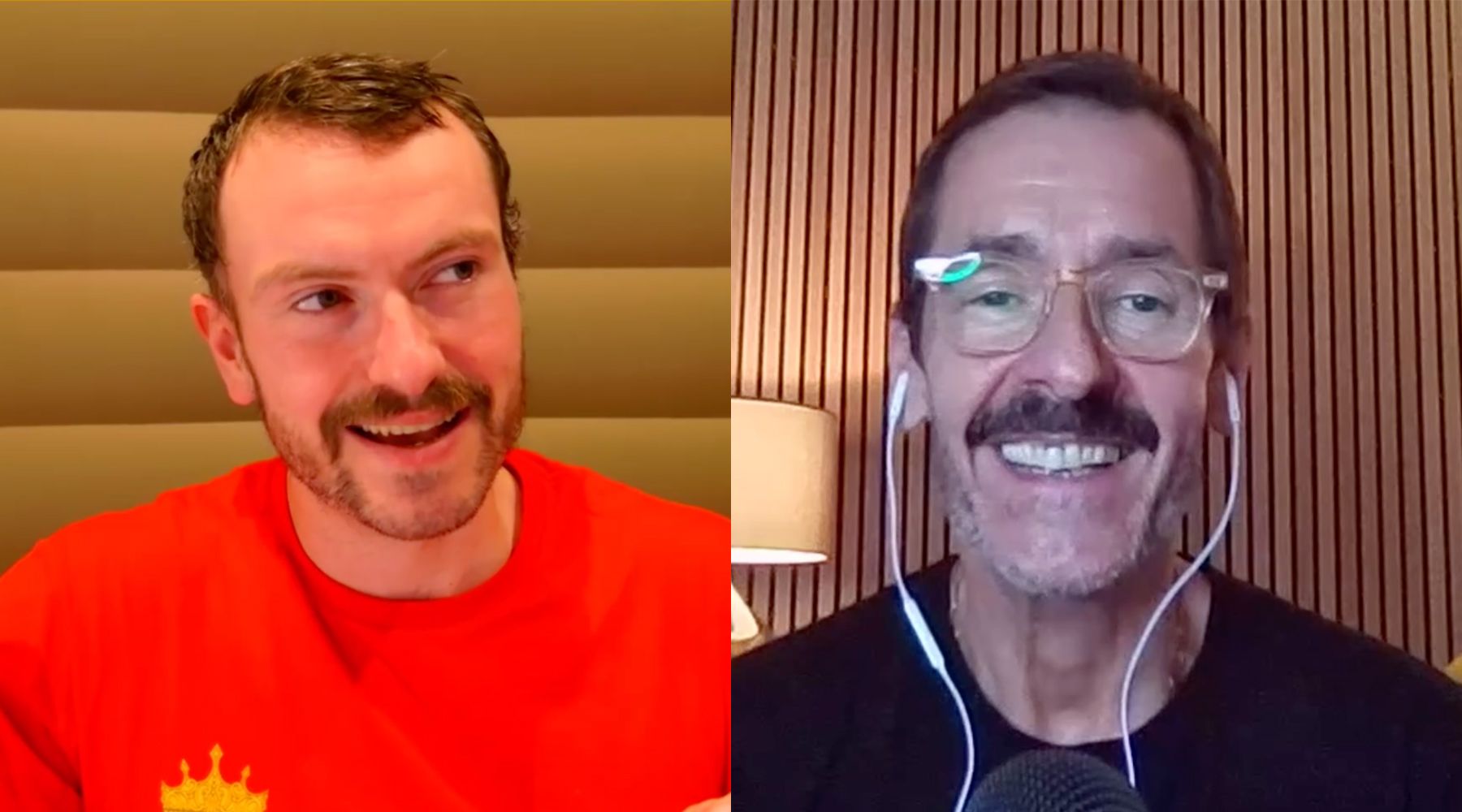 On the Marie Curie Couch with Iain Ward🎙️