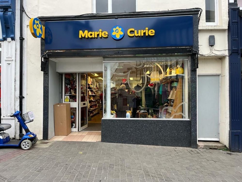 Marie Curie Charity Shop Abergavenny
