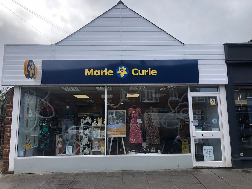 Marie Curie Charity Shop Amesbury