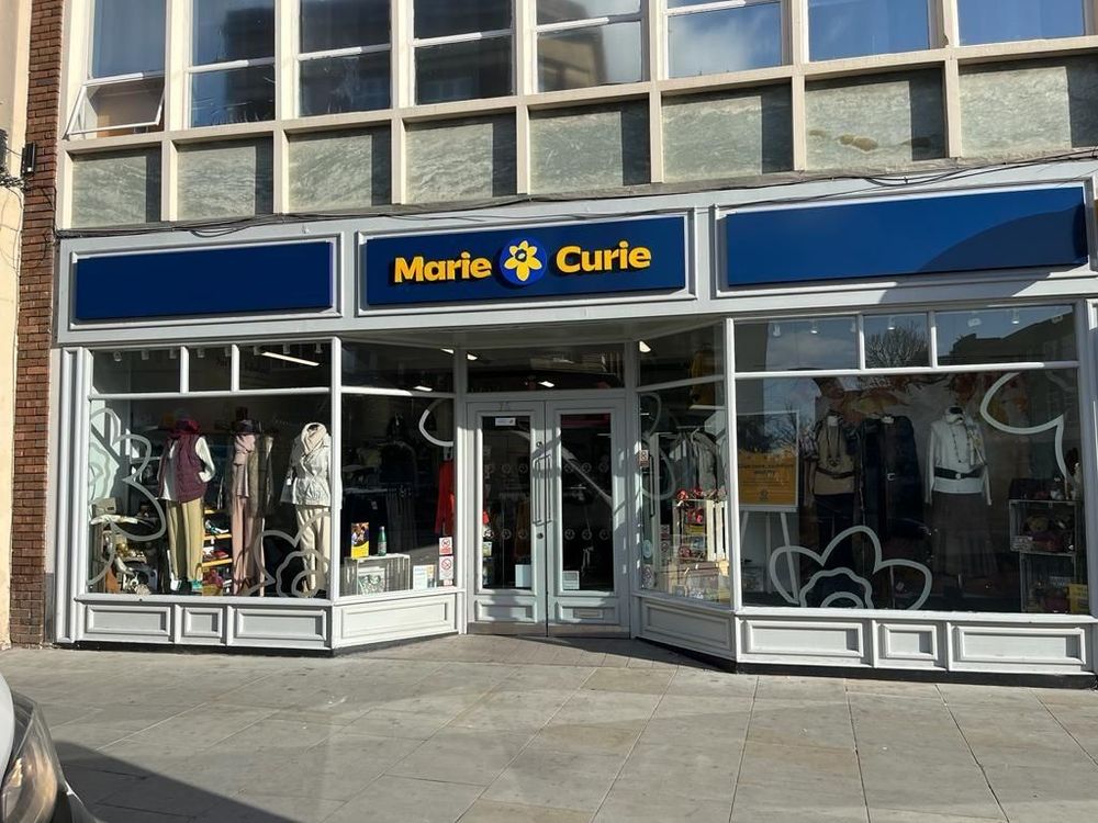Marie Curie Charity Shop Bedford
