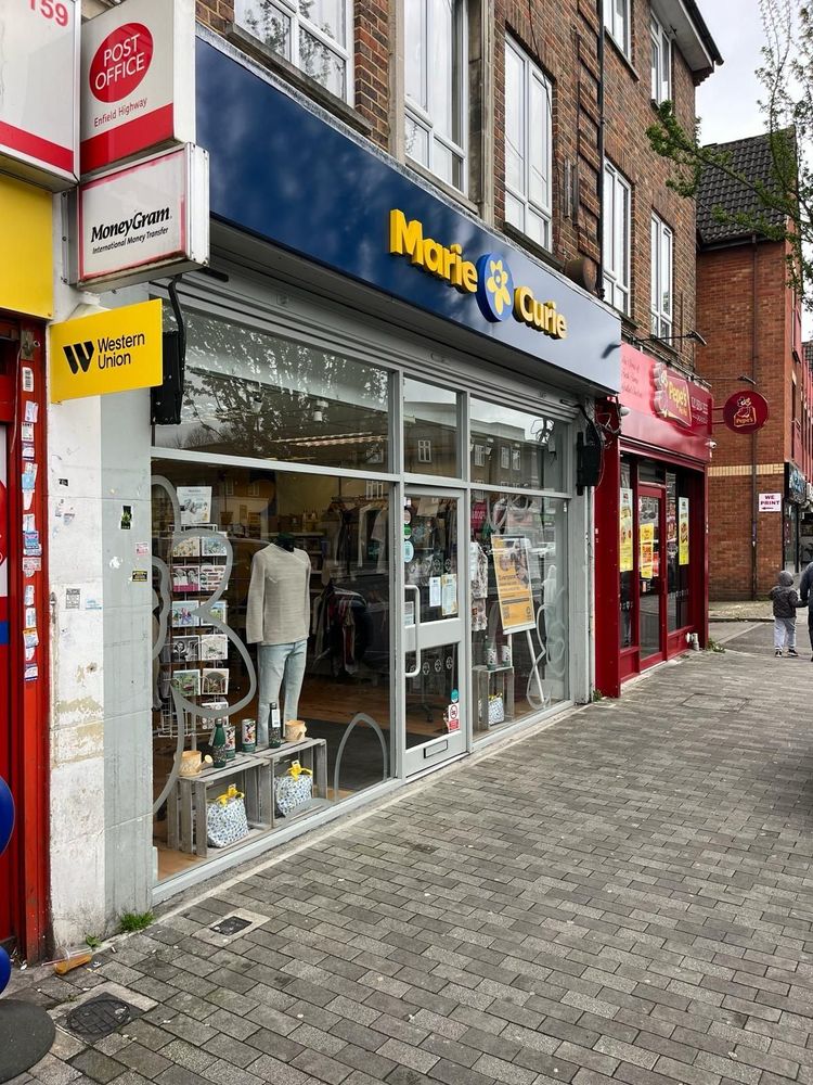 Marie Curie Charity Shop Enfield