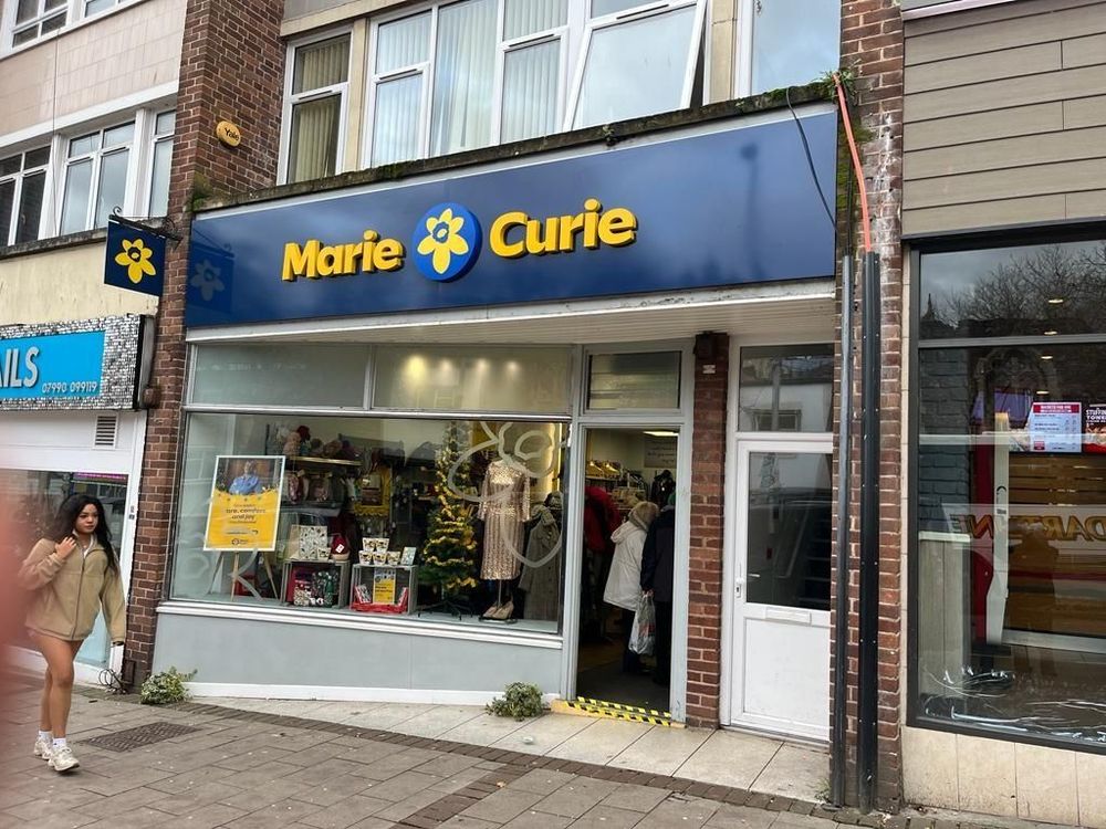 Marie Curie Charity Shop Exeter