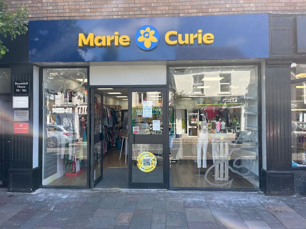 Marie Curie Charity Shop Holywood