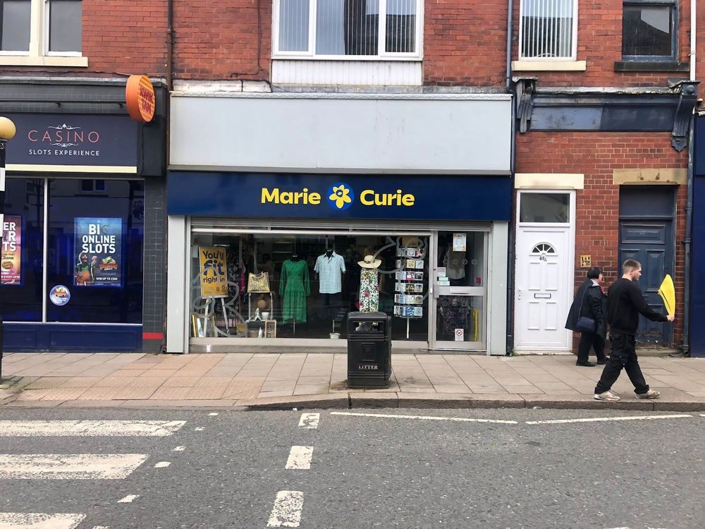 Marie Curie Charity Shop Houghton Le Spring