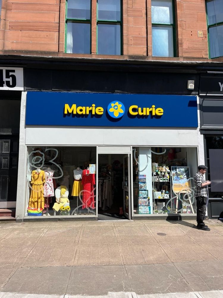 Marie Curie Charity Shop Hyndland Road