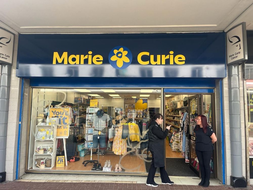 Marie Curie Charity Shop Jarrow