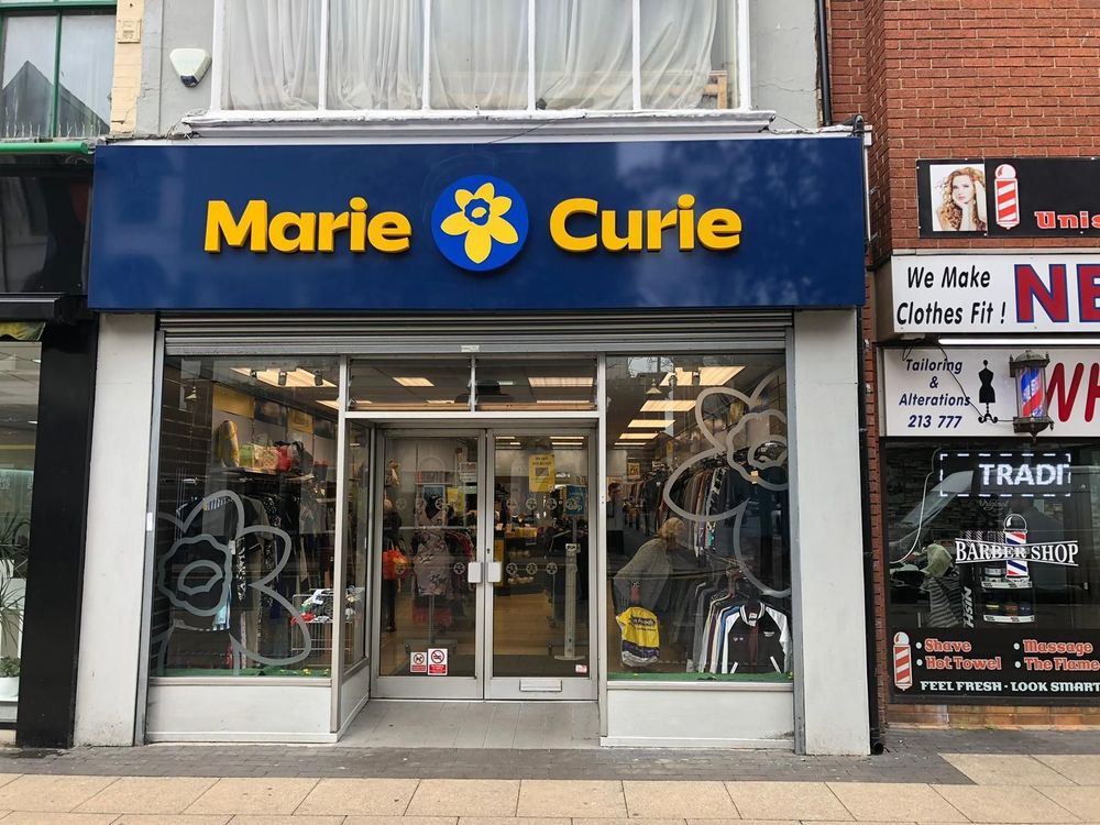 Marie Curie Charity Shop Middlesbrough