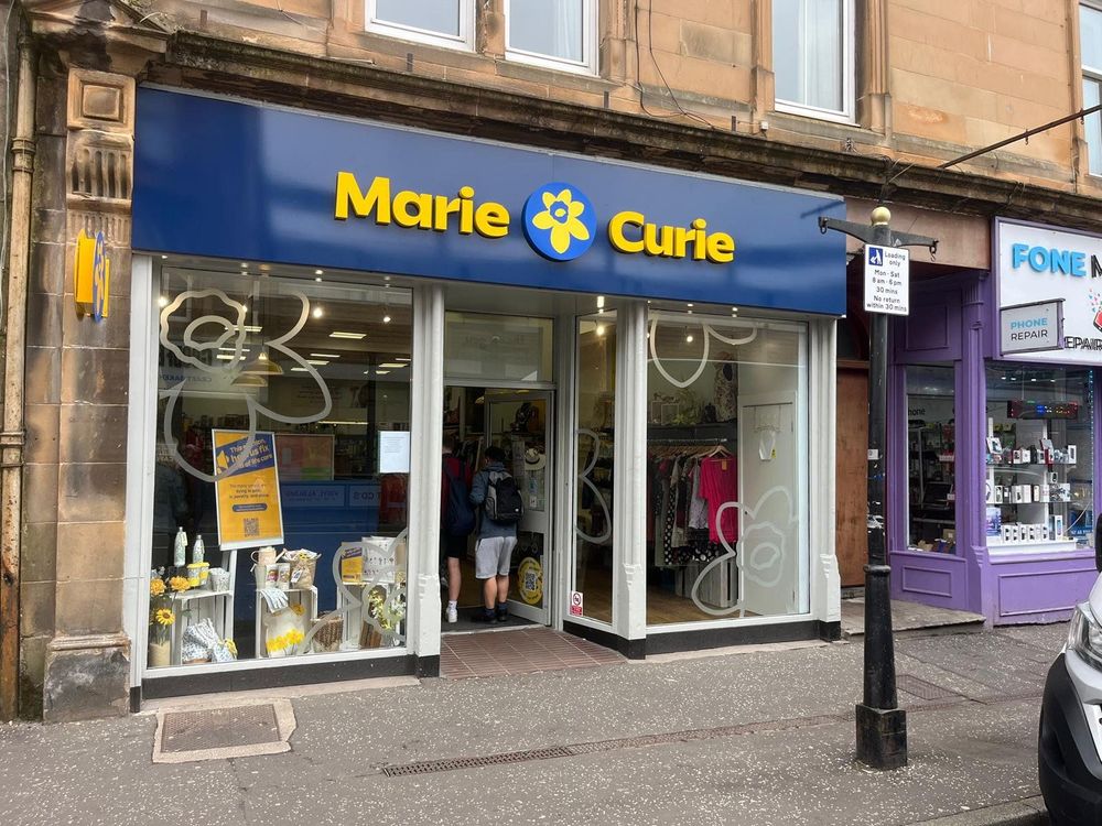 Marie Curie Charity Shop Perth