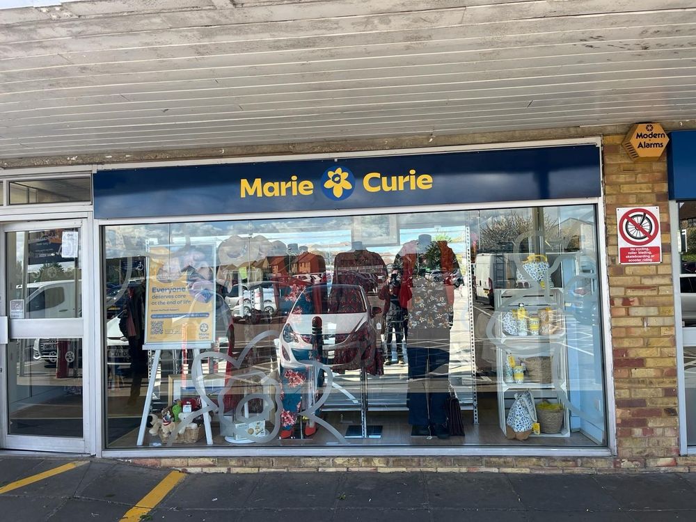 Marie Curie Charity Shop Shoeburyness