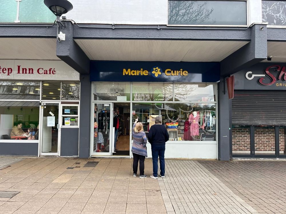 Marie Curie Charity Shop Swanley
