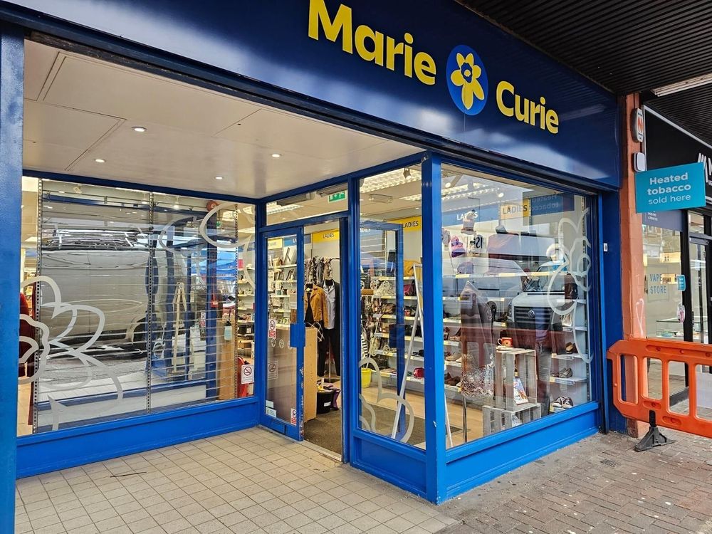 Marie Curie Charity Shop Waltham Cross