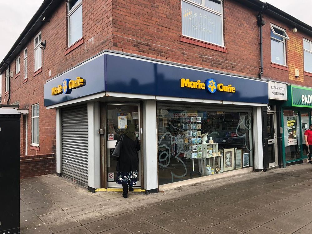 Marie Curie Charity Shop West Road