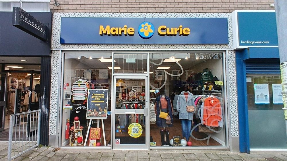 Marie Curie Charity Shop Whitchurch