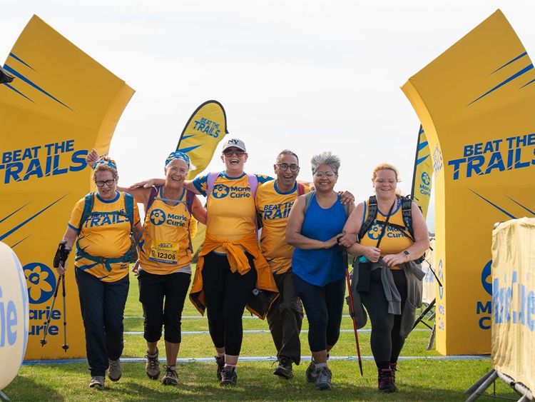Beat the Trails event participants