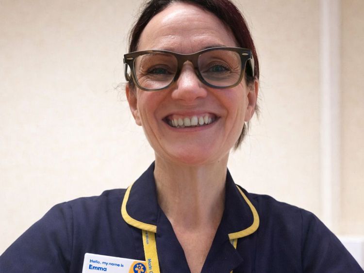 Emma Rogers, Marie Curie Senior Registered Nurse